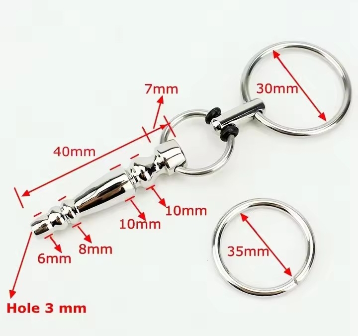Male Urethral Sound toys Stainless steel Penis Plug Stretching Chastity Urethral Catheter Dilators Sex Toys For Men_img_2
