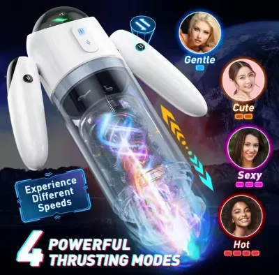 Automatic Male Masturbator Thrusting Rotating Sex Machine Pocket Pussy Male Stroker Adult Blowjob Pennis Pump Sex Toys for Men_img_2