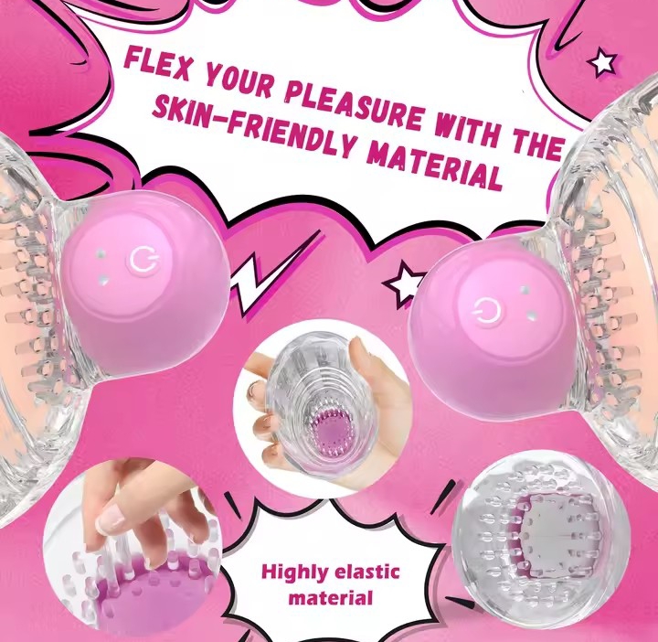 Nipple Vibrator Sex Toys for Women Nipple Clamps Sucking Stimulator Massager with 10 Powerful Modes Adult Toy Breast Stimulator_img_4