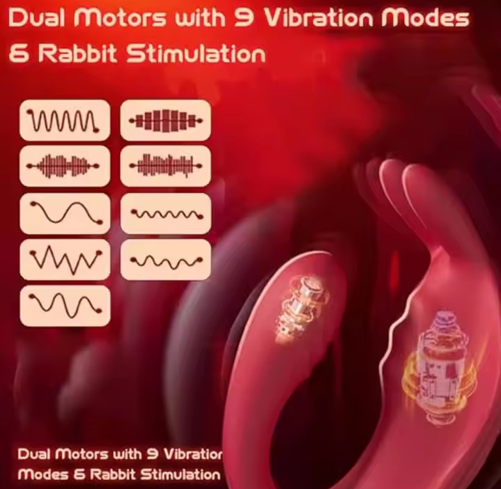 Couples App Remote Control Wearable Panty Vibrator Masturbation Tool with Rabbit Stimulator for G Spot Clitoral Penis Pleasure_img_1