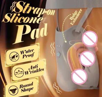 Wearable Male Penis Masturbator Enlarged Testicle Vibrator Chastity Cage APP Remote Control BDSM Vibrating Panty Sex Toys Men_img_1
