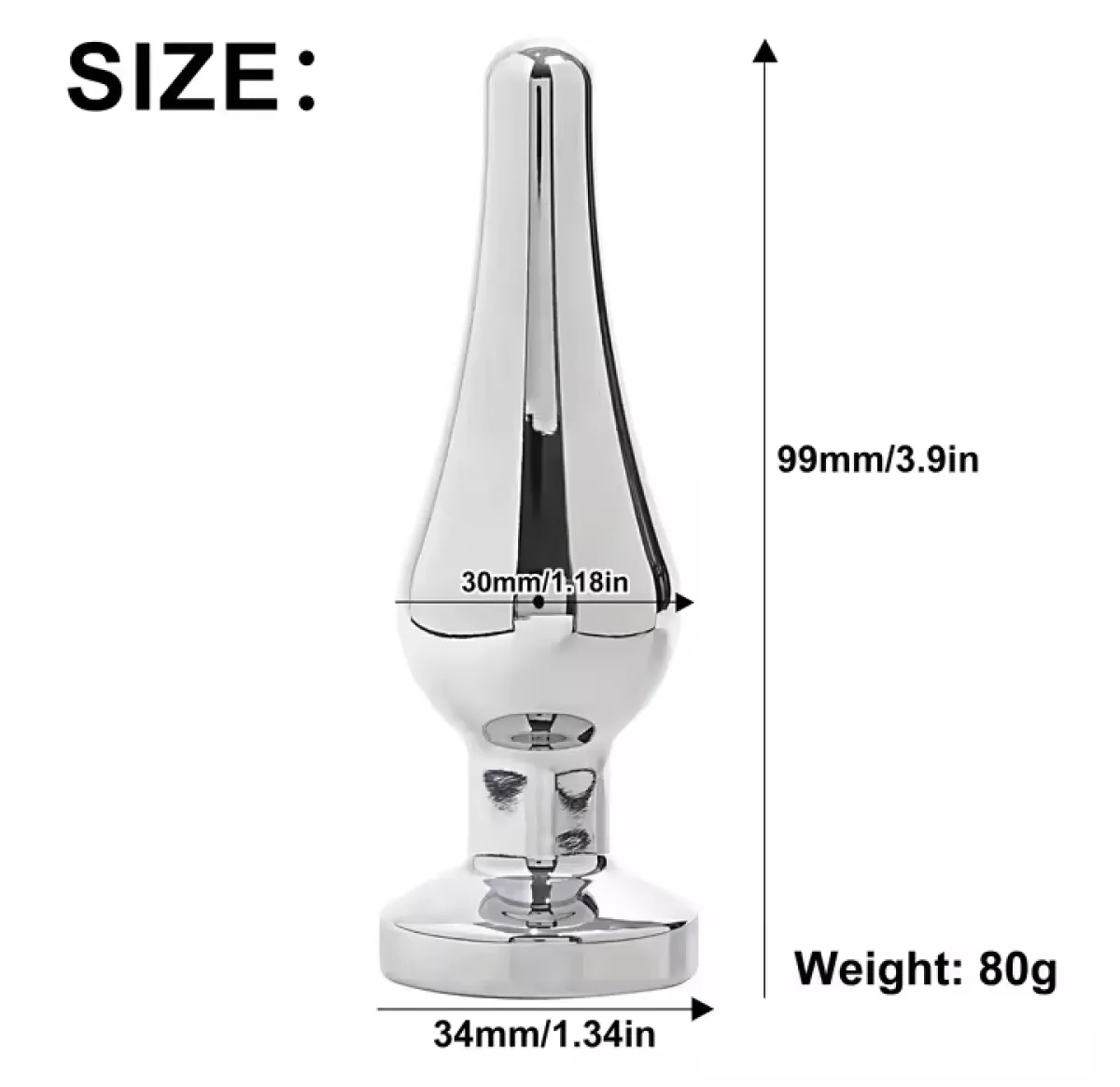 10 Vibration Modes Anal Plug Remote Control Anal Vibrator Metal Butt Plug G-spot Massager Sex Toys for Female Male Anal Beads