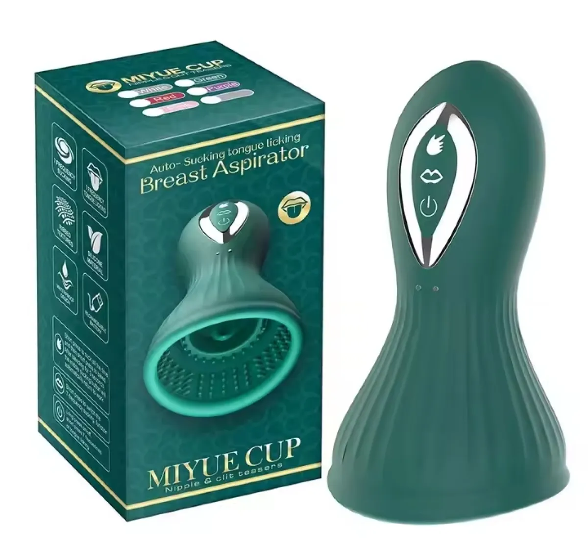 7 Modes Nipple Sucking Vibrator for Women with Tongue Licking Breast Female Sucker Clitoris Stimulator Massager Adult Sex Toys