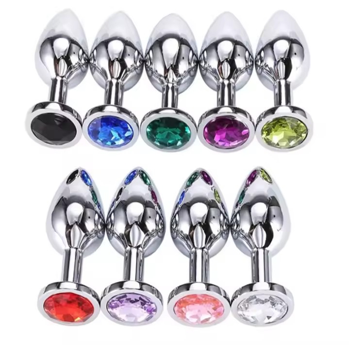 Anal Plug Waterproof Stainless Steel Smooth Touch Anal Buttplug Sex Toys Sex Products Men/Women/gay Sex Toys butt