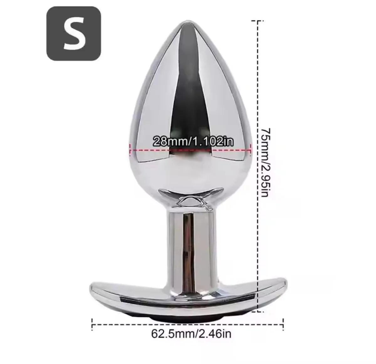 SML Vibrating Anal Plug Remote Control Metal Wearable Anal Beads Butt Plug Insert Ass Vaginal Prostate Massager Sex Toy Dildo