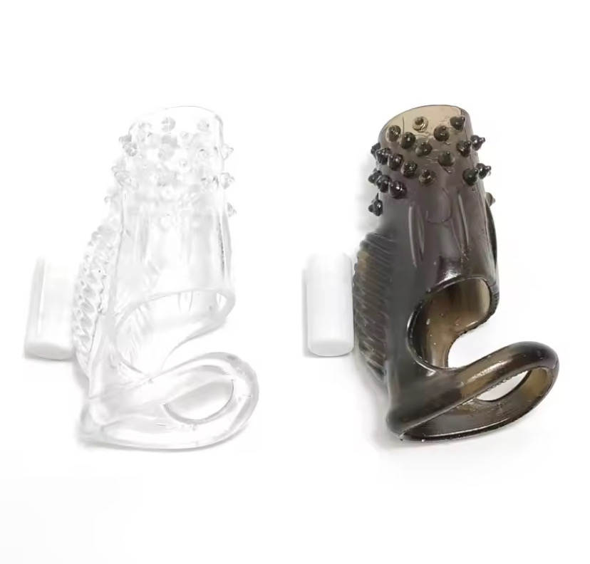 Vibrating Cock Ring for Men Silicone Penis Vibrator Intense Mens Vibrator Longer Harder Stronger Erection Adult Sex Toy for Men_img_0