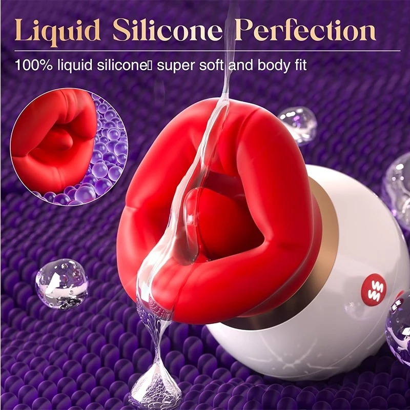 Mouth-Shaped Sucking Vibrator Tongue Licking Nipple Anal Clit Sucker Sexy G Spot Clitoral Stimulator Couples Sex Toy for Woman_img_3