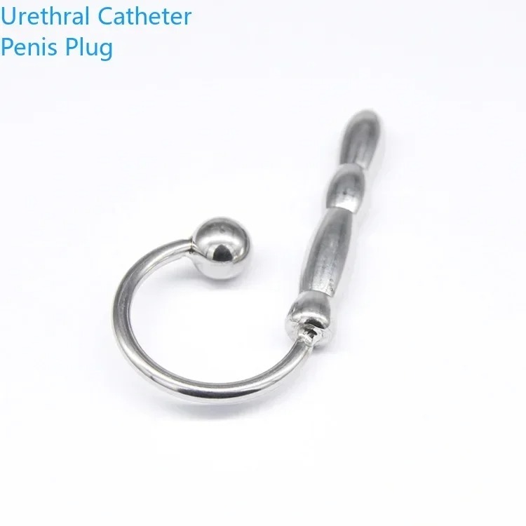 Dick Horse Eye Stick Men Metal Penis Plug Urethral Adult Sex Toy For Men Urethra Dilator Massage Prostate Masturbation_img_47