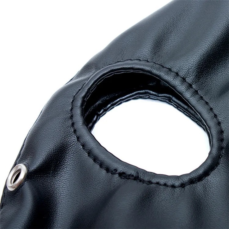 Sexy Low-Cut Corset-Style Leather Outfit Adjustable Nightclub-Style Punk Shaping Outdoor Bondage Outfit BDSM Couple Sex