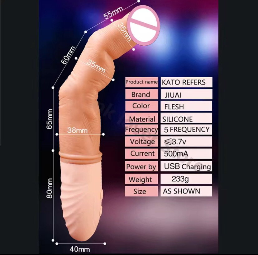 Realistic Finger Vibrator for Women G Spot Stimulate Clitoral Vagina Massager Heating hand Dildo Masturbator Anal Adult Sex Toys_img_4