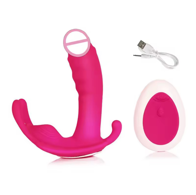 Vibrating Anal Plug with Remote Adult Sex Toy Male Prostate Massager Dildo for Couples Unisex