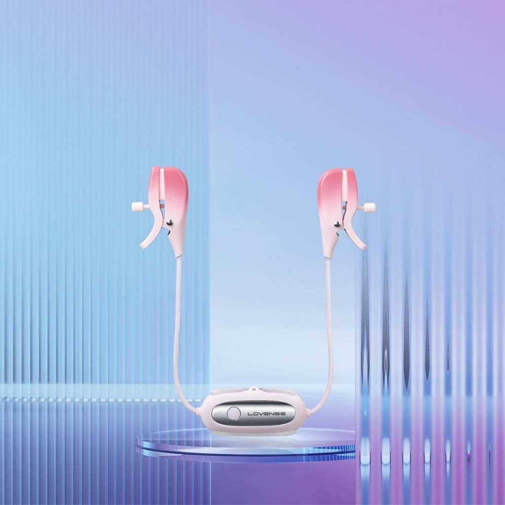 Lovense - Gemini Nipple Vibrator, Adult Female Rechargeable Sex Toys, Adult Interactive Sex Toys - Closing the Distance_img_8