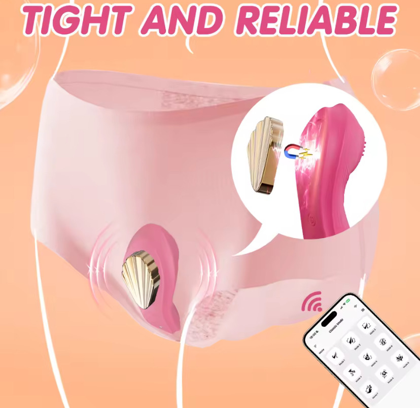 Magnetic Anti-detachment Women Wearable Panties Vibrator APP Control Clitoris Stimulator Female Masturbator Sex Toy for Couples_img_1