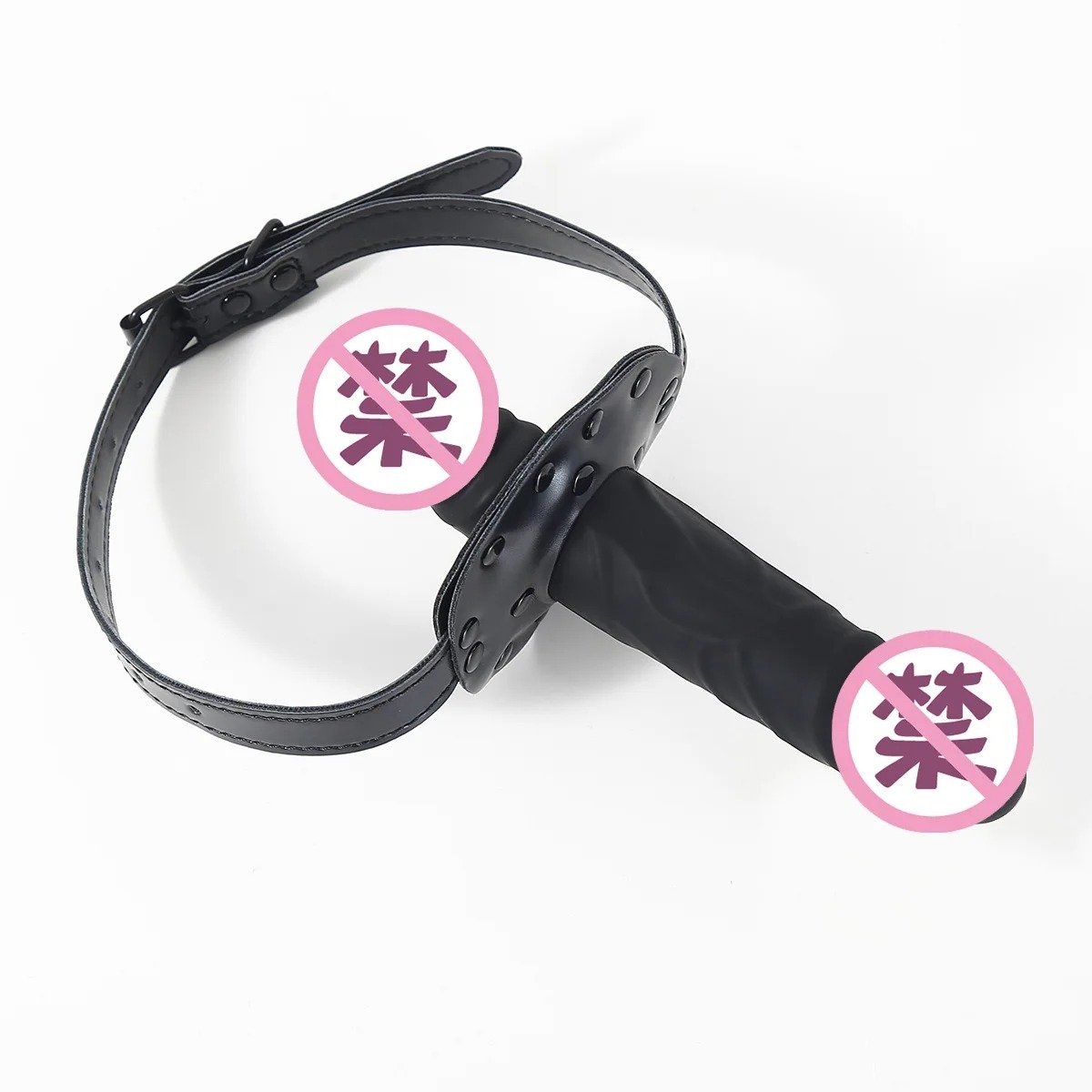 Slave Toys Unisex Sex Toys Sex Games Goods Erotic Toys Couple Silicone Dildo Mouth Gag Mouth Ball Adult Ttraining Female_img_5