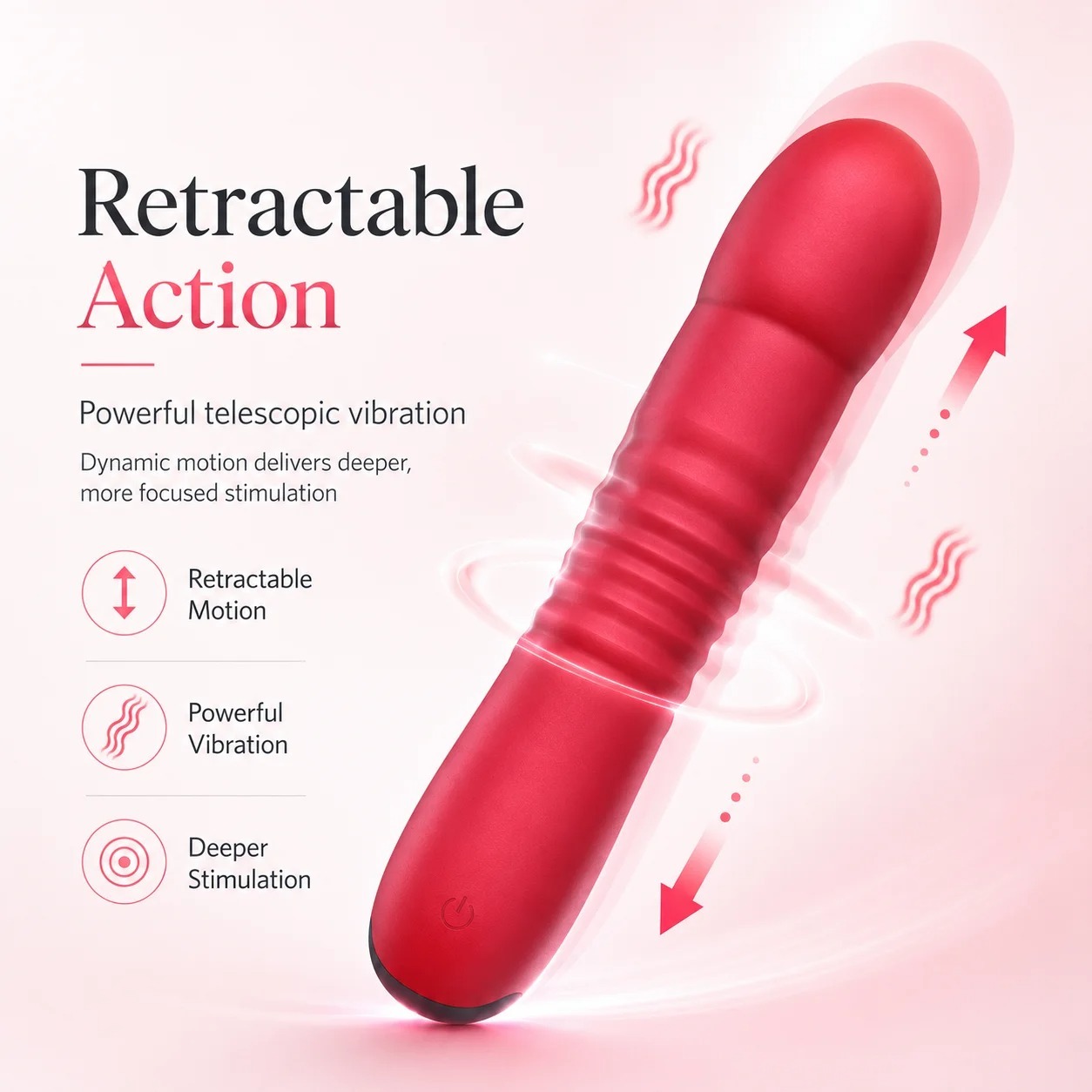 Thrusting Dildo Vibrator for Women Clitoris Stimulator G Spot Vaginal massager Female Masturbation Adult Sexy Toy for Couple_img_4