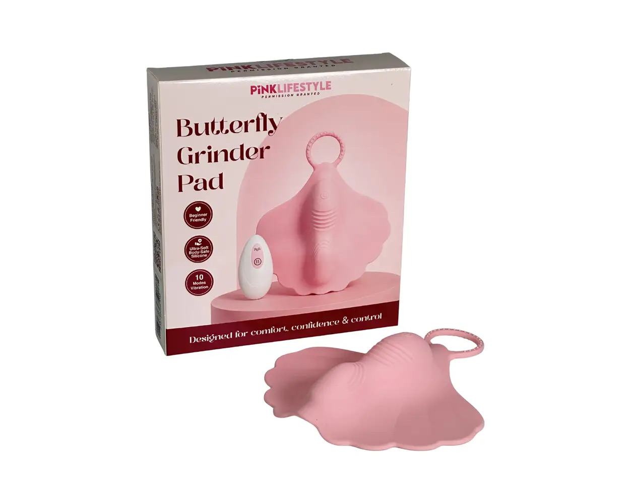 PINK LIFESTYLE - BUTTERFLY GRINDER PAD VIBRATING SYBIAN_img_3