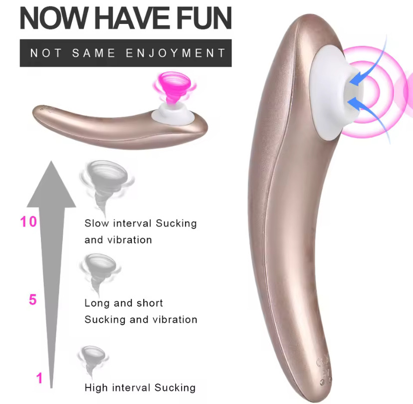 16cm Sucking Vibrators For Women Clitoris Sucker Breast Nipple Licks Anal Toys Female Masturbator Sex Goods Adult Erotic Product_img_2