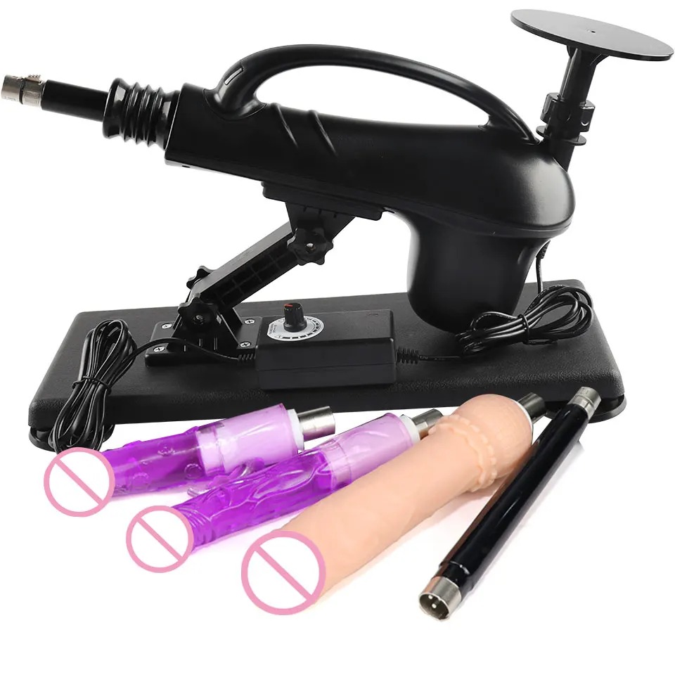 Sex Machine for Woman Adjustable Masturbating Pumping SexTooys for Men Adult Toys Upgrade Vibrator Dildo
