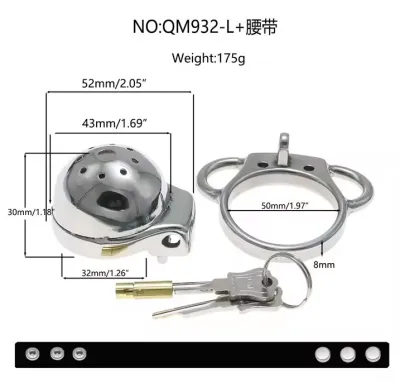 Pot Lid Chastity Cage Sissyf Male Abstinence Penis Restraint Stainless Steel Urethral Chastity Device Cock Cage Adult Sex Toy 18+_img_3