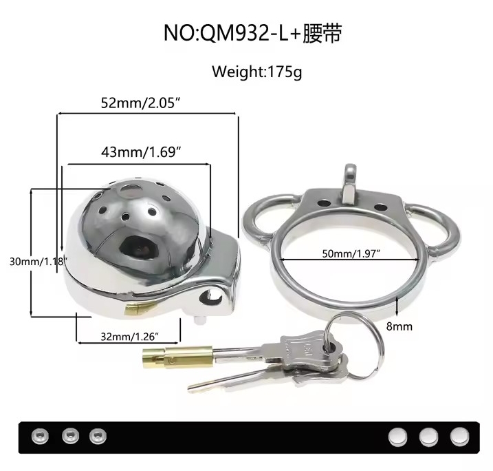 Pot Lid Chastity Cage Sissyf Male Abstinence Penis Restraint Stainless Steel Urethral Chastity Device Cock Cage Adult Sex Toy 18+_img_3