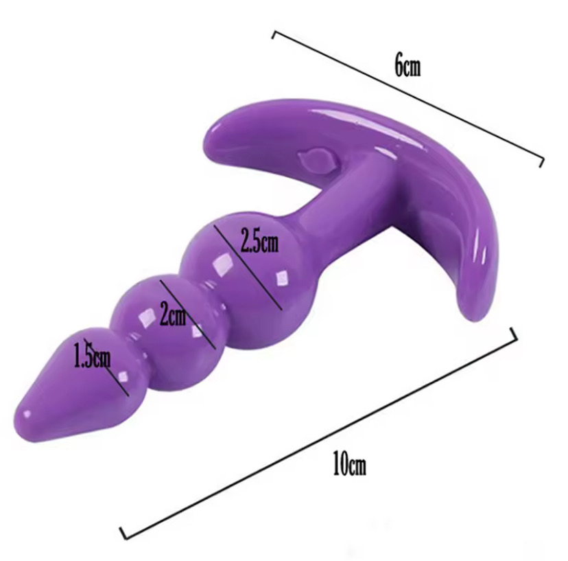 silicone Anal Plug Male Masturbator Butt Plug Adult Sex Toys For Men Prostate Massager Erotic SM Product 18+_img_1