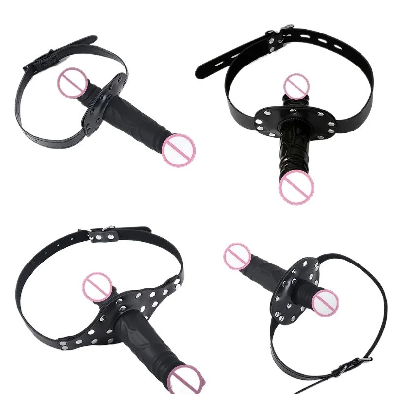 Slave Toys Unisex Sex Toys Sex Games Goods Erotic Toys Couple Silicone Dildo Mouth Gag Mouth Ball Adult Ttraining Female_img_10