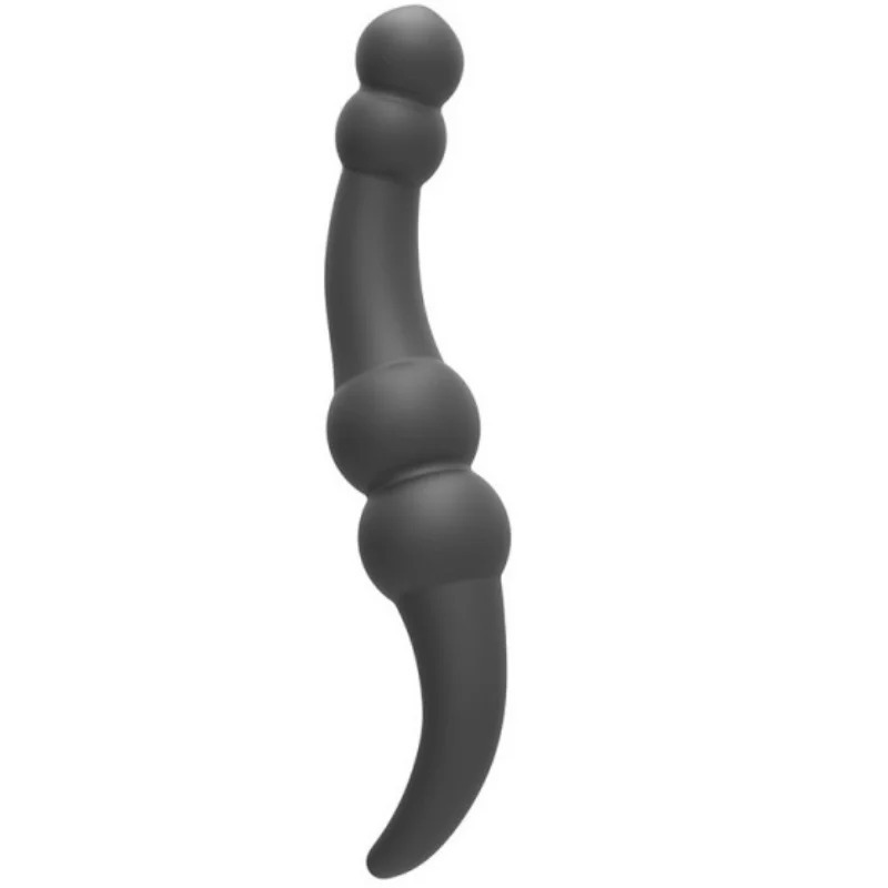 Double-Headed Silicone Anal Plug Stimulating Massage Stick for Couples Prostate Pleasure Women's Masturbation Tool Adult Sex Toy_img_2