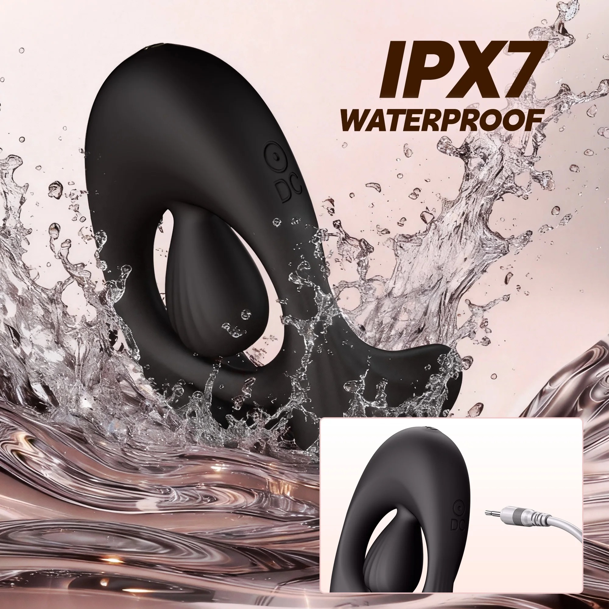 Vibrating Cock Ring for Men Delay Ejaculation Testicle Vibrator Remote Control Penis Ring Clit Stimulator Sex Toy for Men_img_1