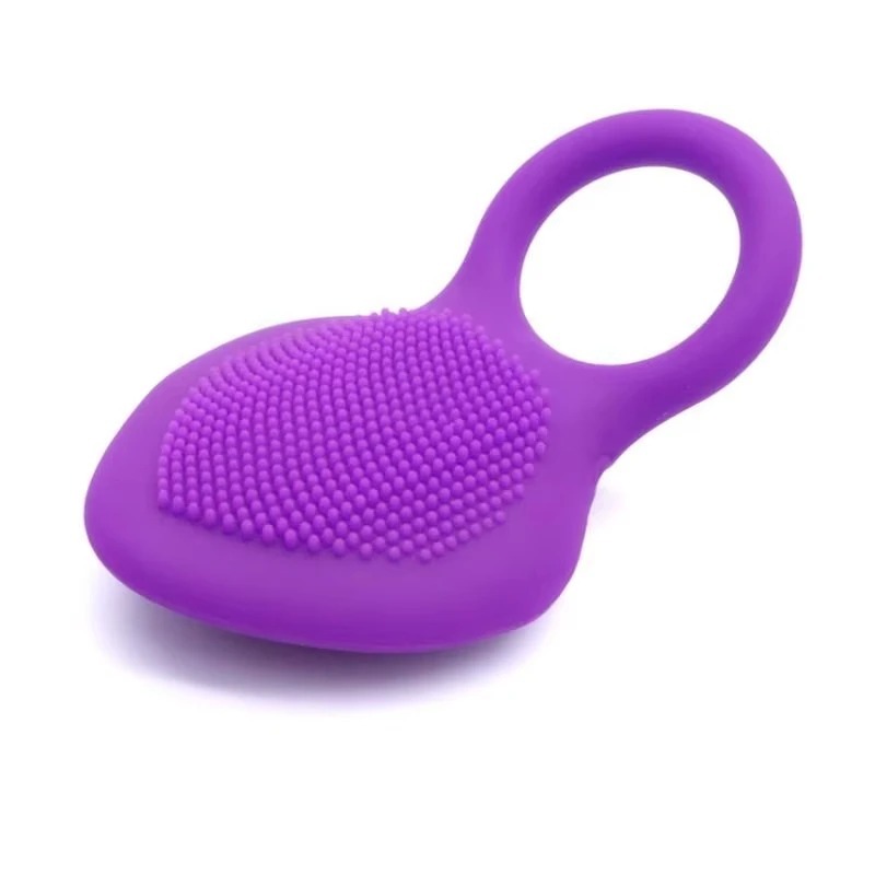 Vibrating Clitoris Stimulator Penis Ring G-Spot Delay Orgasm Lock Fine Vibration Cock Ring for Couples Sex Toys_img_4