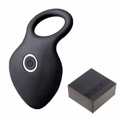 Vibrating Clitoris Stimulator Penis Ring G-Spot Delay Orgasm Lock Fine Vibration Cock Ring for Couples Sex Toys_img_0