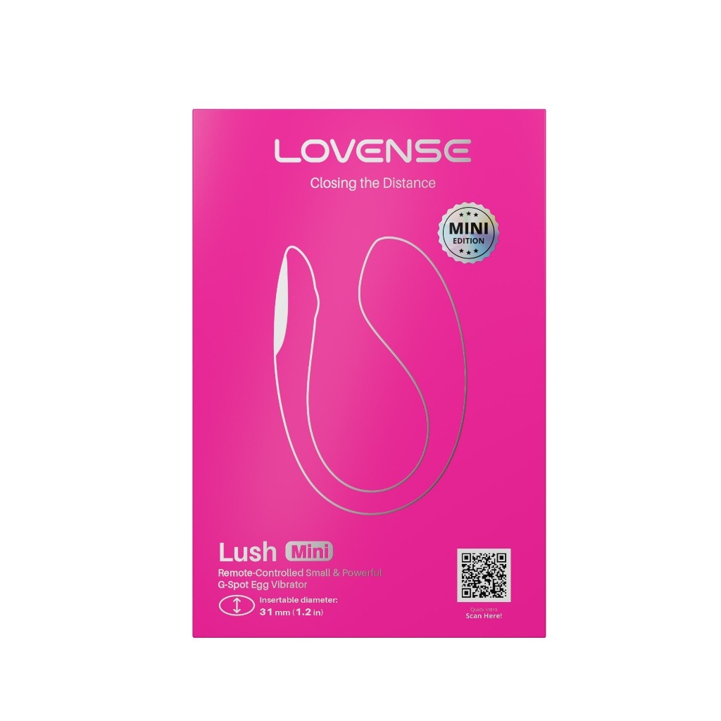 Lovense - Lush Mini App-Controlled Wearable Vibrator, Adult Interactive Sex Toys - Closing the Distance_img_4