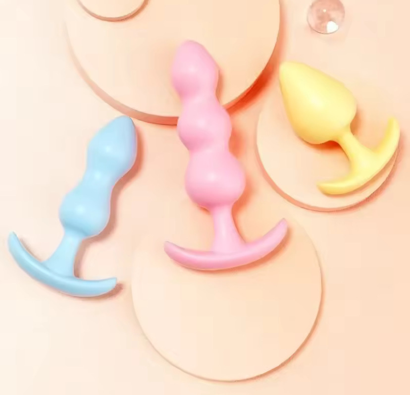 3 Size Anal Plug Silicone Butt Plug Dildo Masturbation Vaginal Plug Sex Toys for Women Couple Anal Dilator Toys Adult Shop_img_1