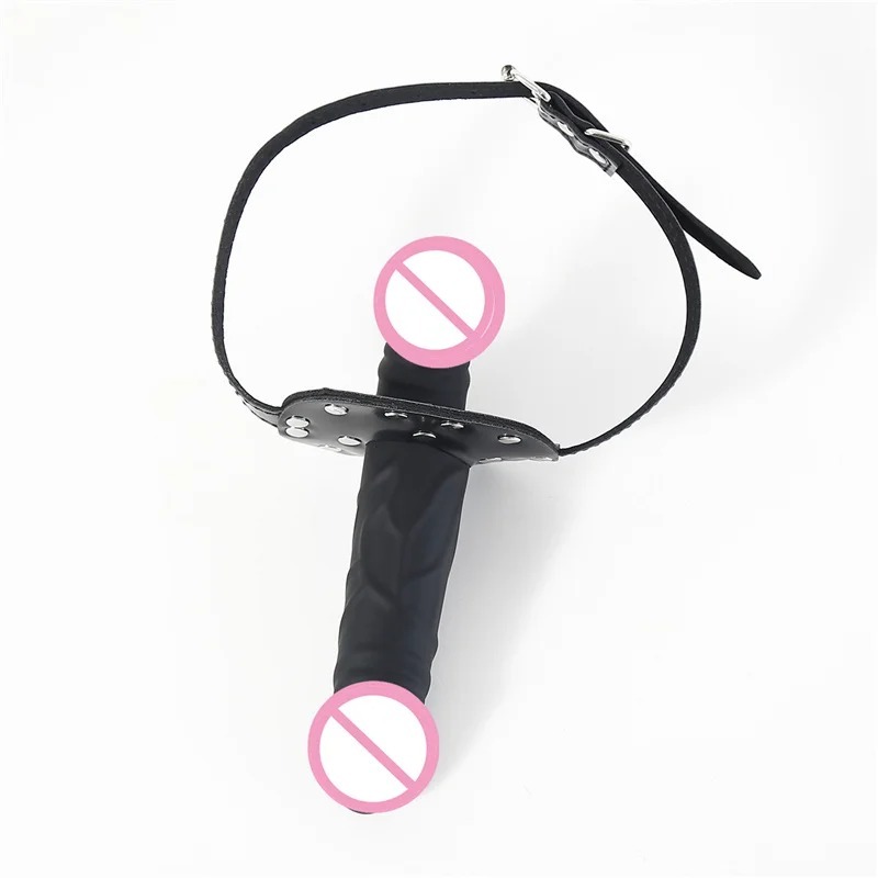 Slave Toys Unisex Sex Toys Sex Games Goods Erotic Toys Couple Silicone Dildo Mouth Gag Mouth Ball Adult Ttraining Female_img_7