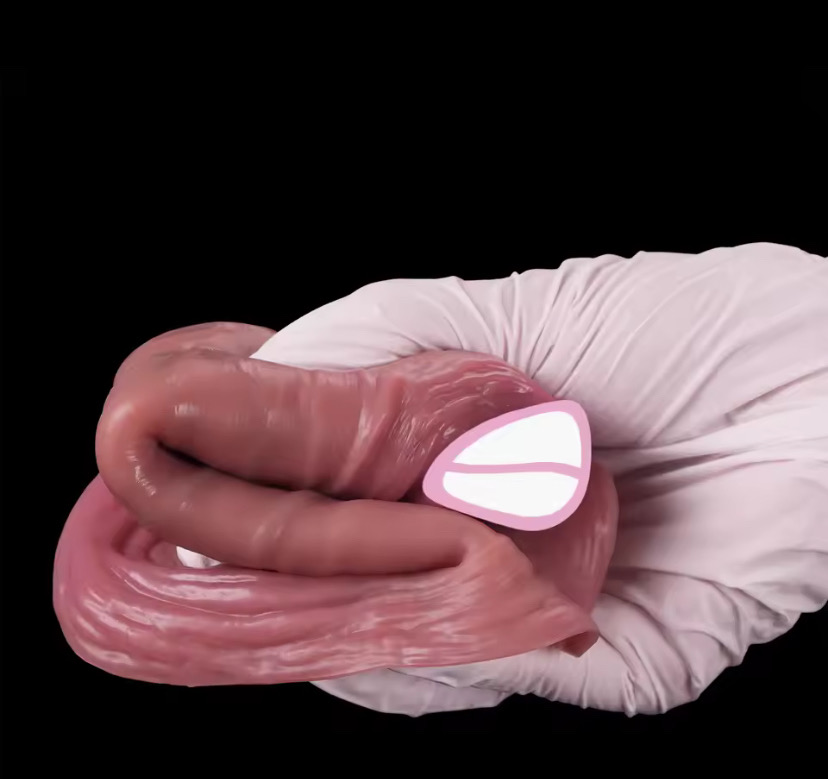 Reusable Enlarger Soft Realistic Penis Sleeve Big Growth Real Silicone Dick Delayed Ejection Extend Cock Condom Sex Toys For Man_img_5