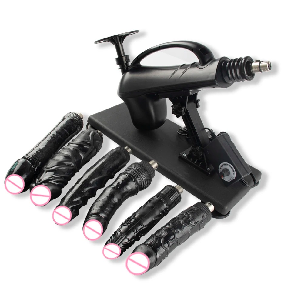 Sex Machine for Woman Adjustable Masturbating Pumping SexTooys for Men Adult Toys Upgrade Vibrator Dildo_img_2