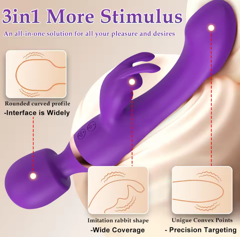 10 Frequencies Vibrator for Women Vagina G-Spot Vibrator Clitoris Stimulator Female Masturbation Adult Goods Sex Toy for Women_img_3
