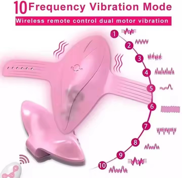 Wireless Remote Control Panties Vibrators Adjustable Wearable G Spot Clitoris Stimulator Adult Sex Toys for Women_img_3