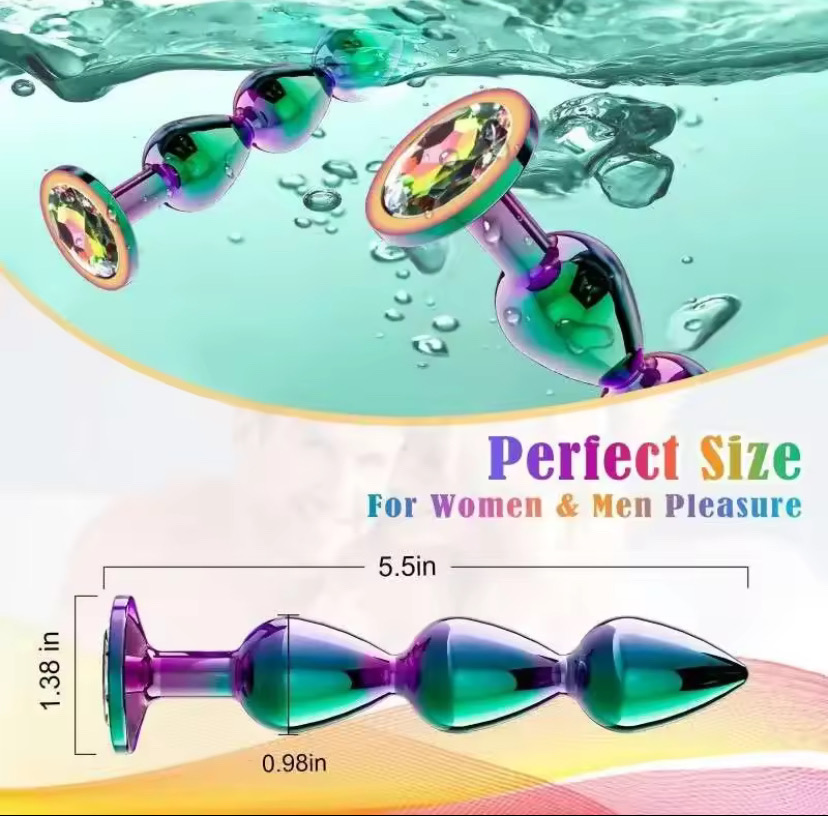 Metal Anal Beads Balls Butt Plug Sex Toy for Women Buttplug Dildo Sextoy Fun Toys Sext Analplug Sexy Adult Man_img_1
