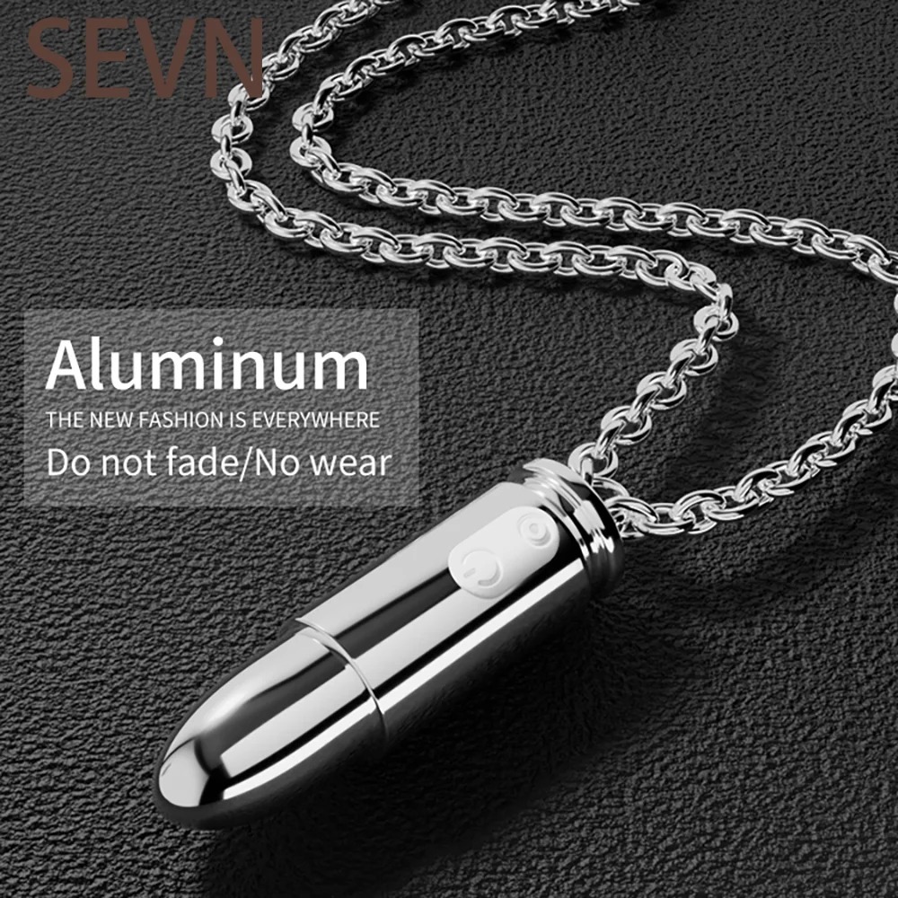 Mini Necklace Bullet G Spot Vibration Clit Stimulation Vibrating Jump Love Egg Vagina Female Masturbator Adult Sex Toy for Women_img_3