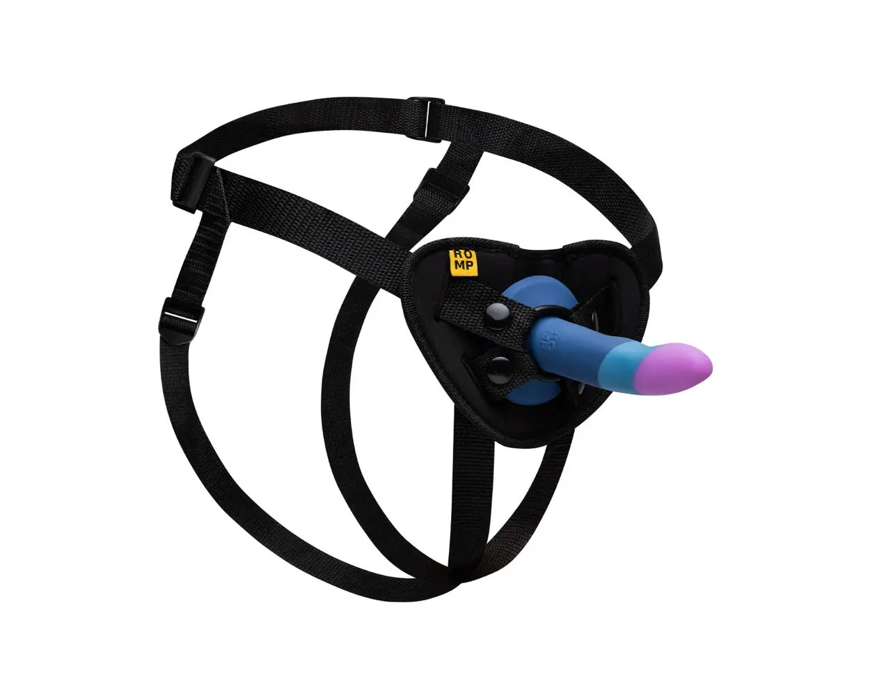 ROMP - PICCOLO HIT THE RIGHT NOTE 5.5-INCH PEGGING KIT WITH DILDO AND HARNESS