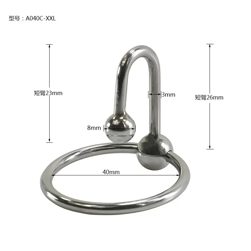 Dick Horse Eye Stick Men Metal Penis Plug Urethral Adult Sex Toy For Men Urethra Dilator Massage Prostate Masturbation_img_7