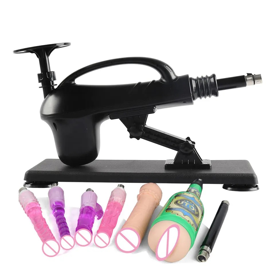 Sex Machine for Woman Adjustable Masturbating Pumping SexTooys for Men Adult Toys Upgrade Vibrator Dildo_img_3