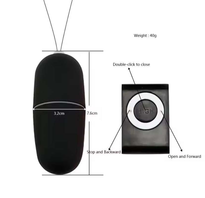 Adult Games Women Vibrating Jump Egg Wireless MP3 Remote Control Multi-Speed Vibrator Sex Toys For Women Sex Product Shop_img_1
