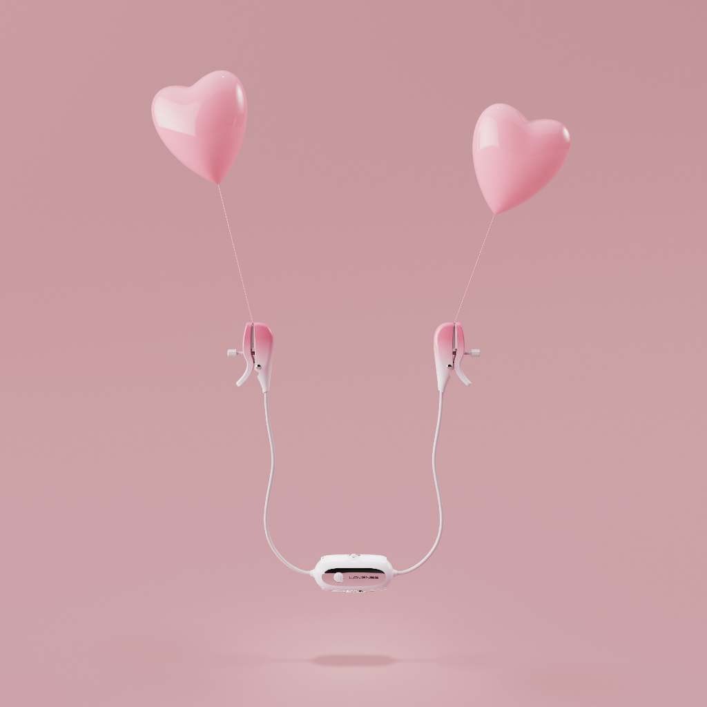 Lovense - Gemini Nipple Vibrator, Adult Female Rechargeable Sex Toys, Adult Interactive Sex Toys - Closing the Distance_img_7