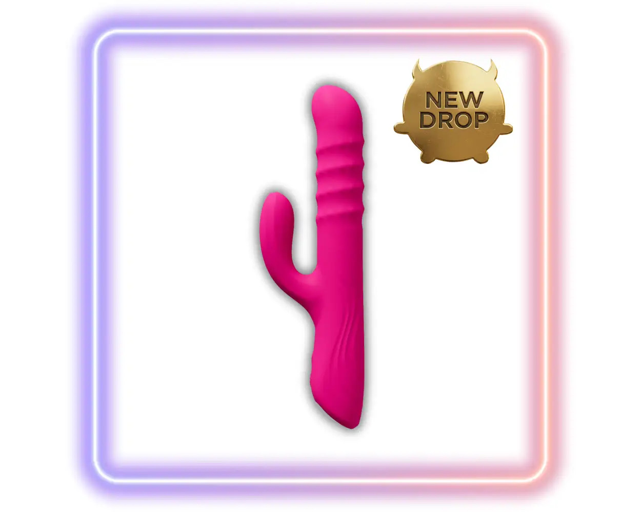 LOVENSE - VELVO APP-CONTROLLED ROTATING BEADED RABBIT VIBRATOR