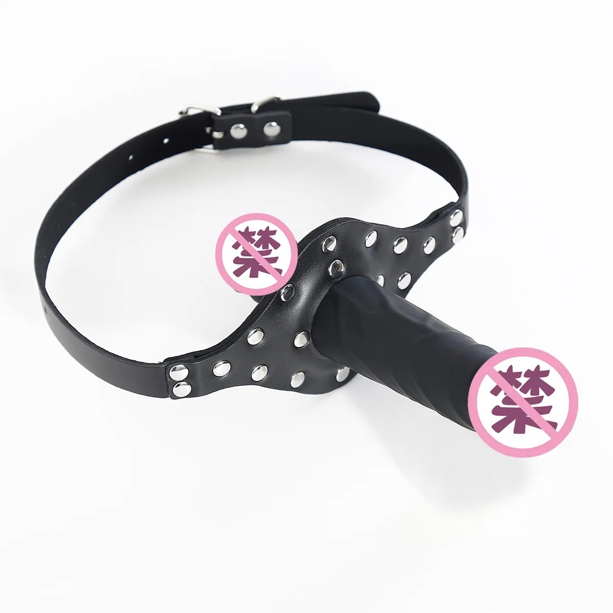 Slave Toys Unisex Sex Toys Sex Games Goods Erotic Toys Couple Silicone Dildo Mouth Gag Mouth Ball Adult Ttraining Female_img_1