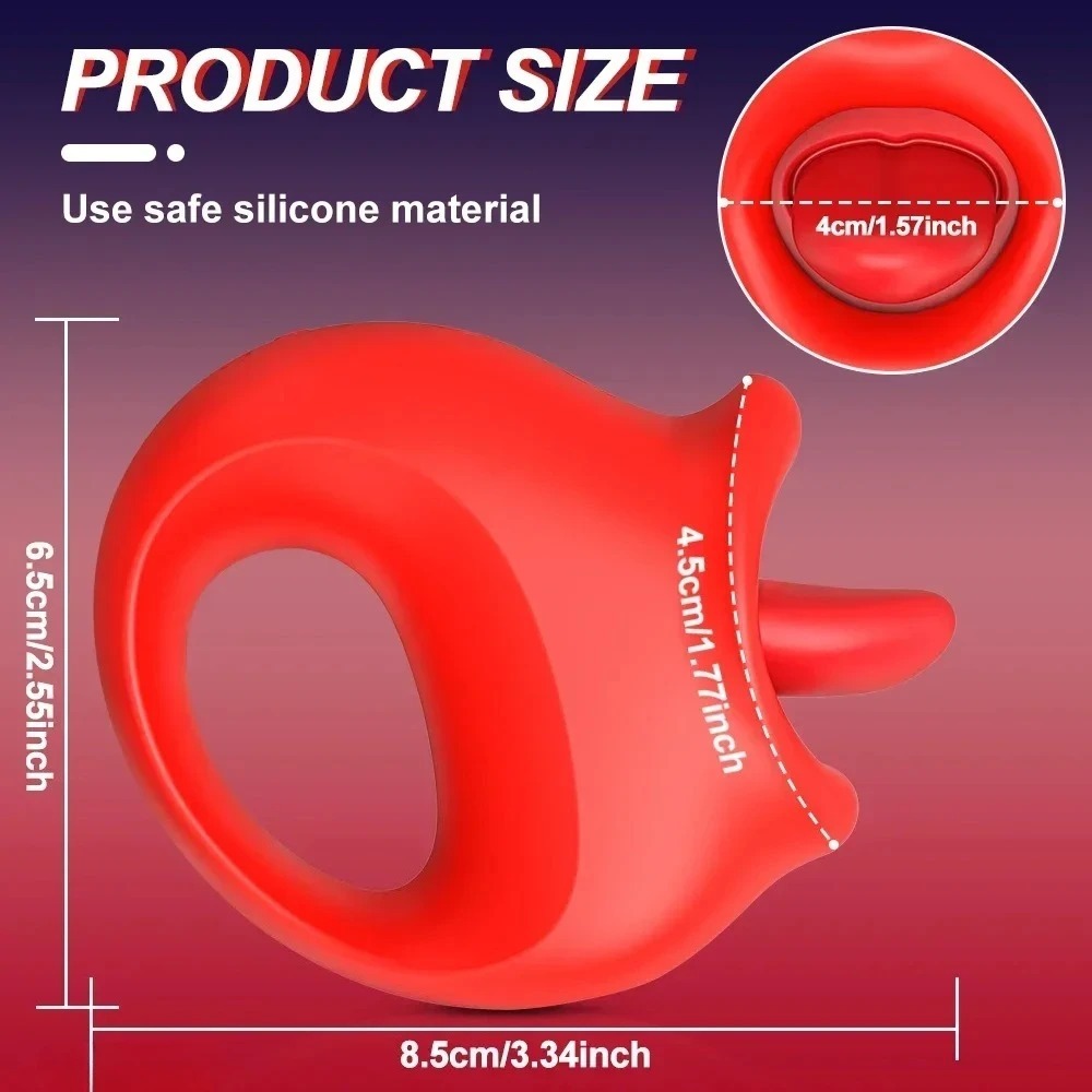ongue Vibrator Ring Clitoral Nipple Stimulator Dual-Action Oral Sex Toy For Women Vibrador adult sex toys 18+_img_5