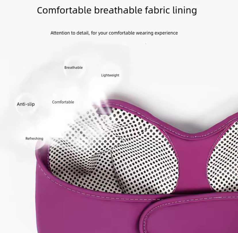 Electric Breast Enlargement Chest Massage Bra Breast Enlarge Increase Size 3-Speed Vibration Hot Compress Breast Relaxation_img_4