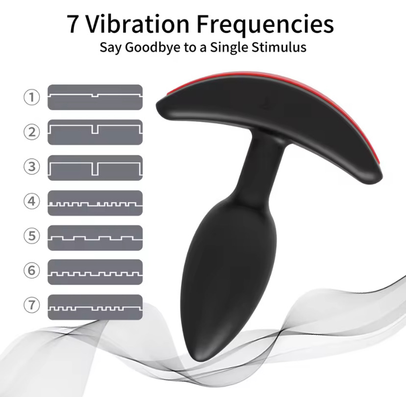 Vibration Anal Plug Anal Vibrator Butt Plug Men Prostate Massager Female Vagina Vibrating Masturbator Sex Toy for Gay Couple_img_2