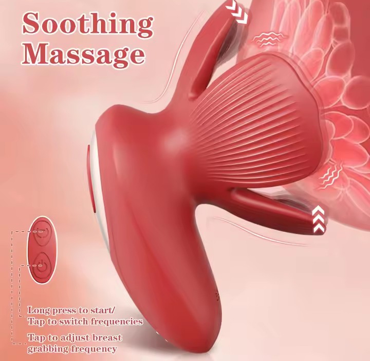 Butterfly Shape Nipple Vibrator Clitoris Stimulator Breast Massager Vibrador adult sex toys For Women Sensual Device_img_2